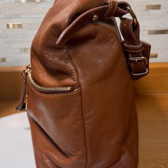 Vintage Dooney & Bourke Dillen Bag Brown - Picture 3 of 12